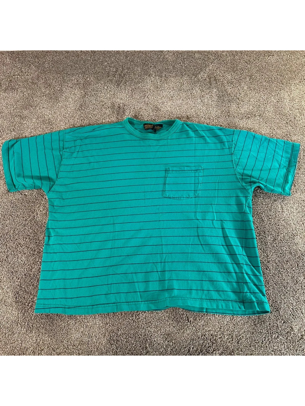 Vintage Eddie Baurer Striped Shirt Mens XL made in the USA